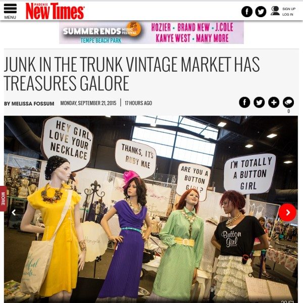 Ruby Mae mannequins in the Phoenix New Times