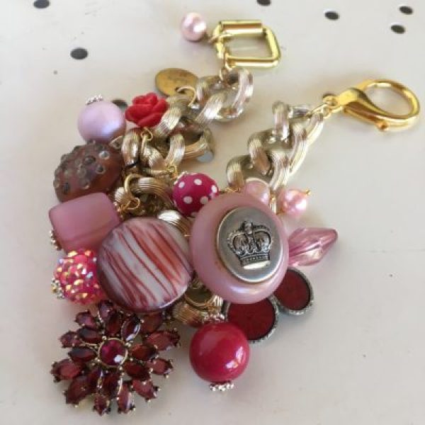 Stacie picked this mostly pinks bracelet for herself during a Ruby Mae workshop at Alis Living in Scottsdale.