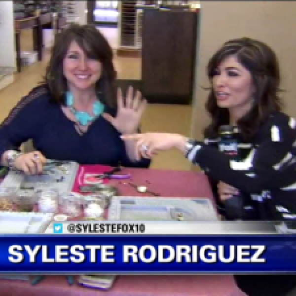 FOX10 Segment with Syleste Rodriguez at oe of my workshops