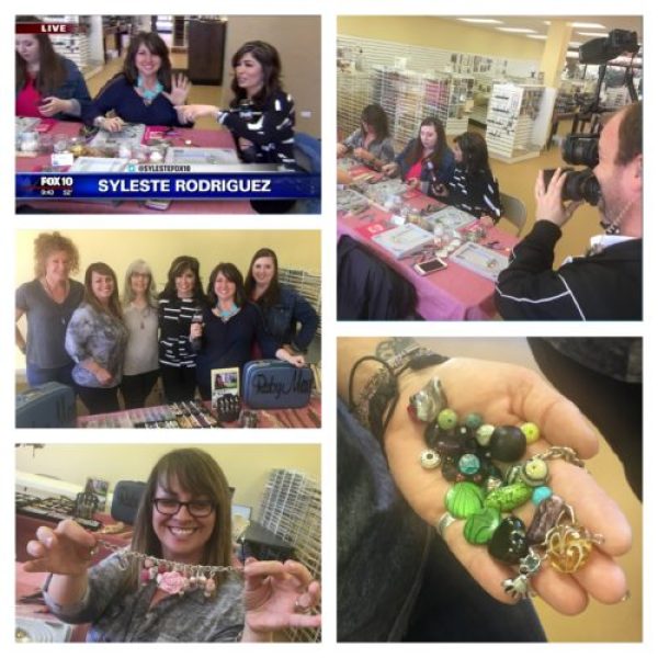 FOX10 Segment with Syleste Rodriguez at oe of my workshops
