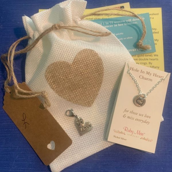Hole In My Heart Charm Gift