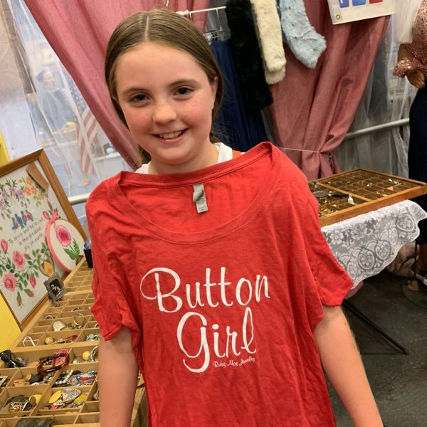Ruby Mae Button Girl