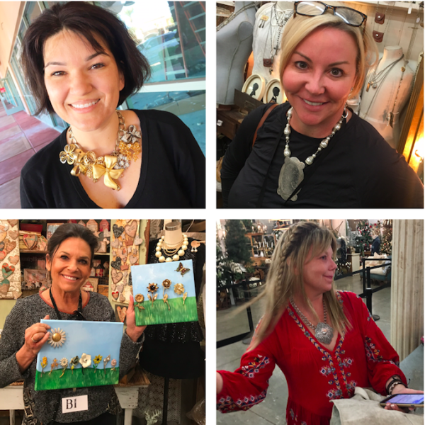 Ruby Mae shoppers with their picks